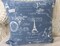 Premier Prints Paris Pillow Cover in Denim Blue, French Country Decor product 1